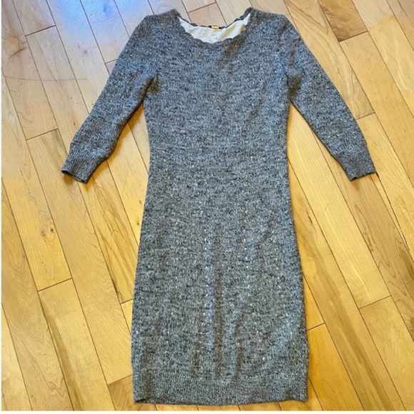 Reiss Dresses & Skirts - Reiss Gray Moon Lined Sweater Dress size small